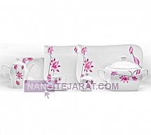 سرویس چینی پالرمو صورتي سرویس چینی پالرمو صورتي